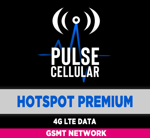 Hotspot Premium - GSMT Network High Speed 4G LTE Data
