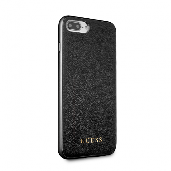 Guess Black Hard Phone Case for iPhone 8 Plus & iPhone 7 Plus