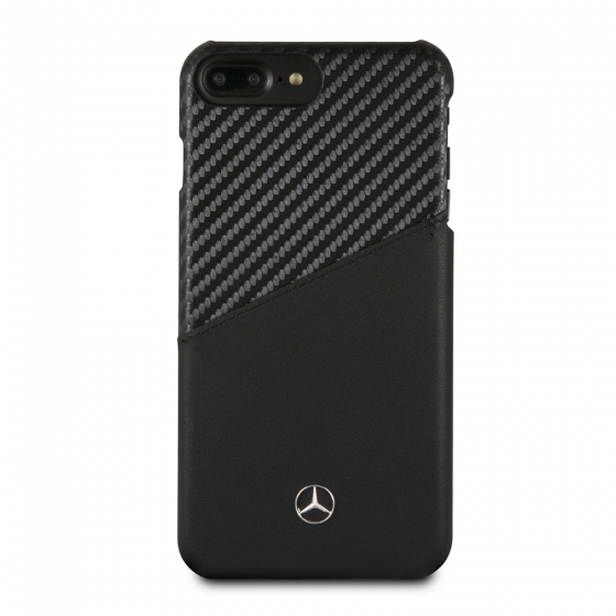 iPhone 8 & iPhone 7 Mercedes Benz Carbon Fiber and Leather Dynamic Pattern